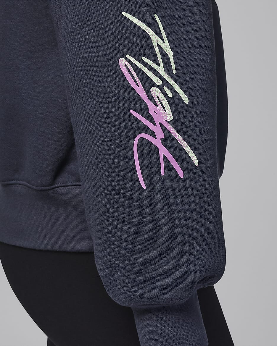 Nike hoodie with skulls and flowers online